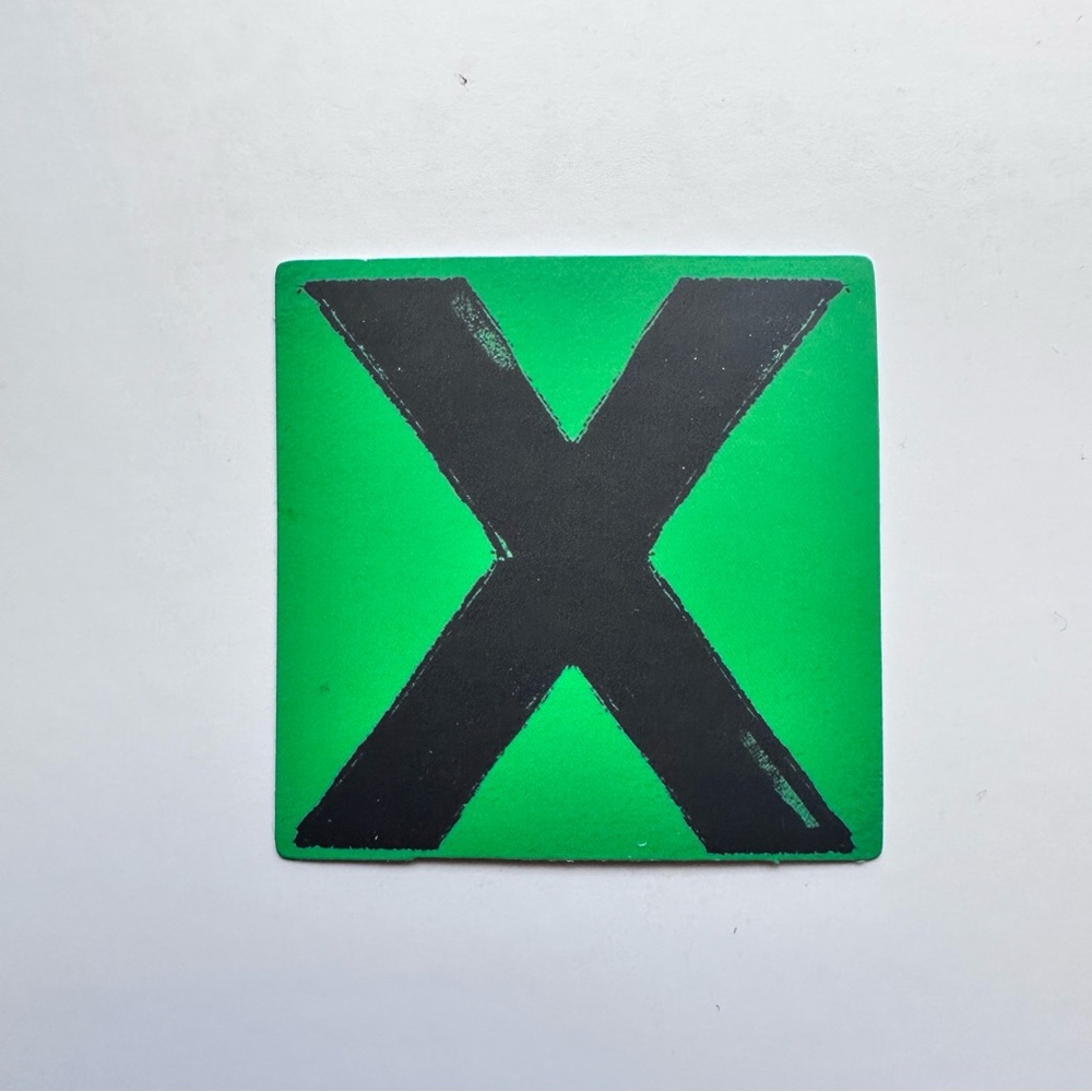 Ed Sheeran 1x1 Vinyl Sticker